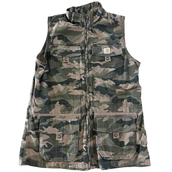 Carhartt Jackets & Blazers - Carhartt Women's Camo Utility Vest Small